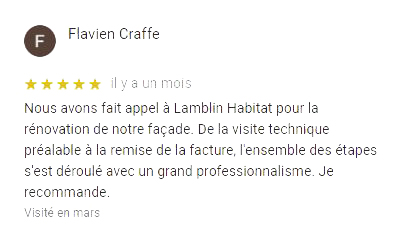 avis peinture lamblin habitat